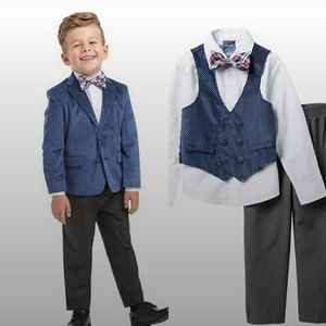 Nautica sz 5 polka dot velvet 5pc suit